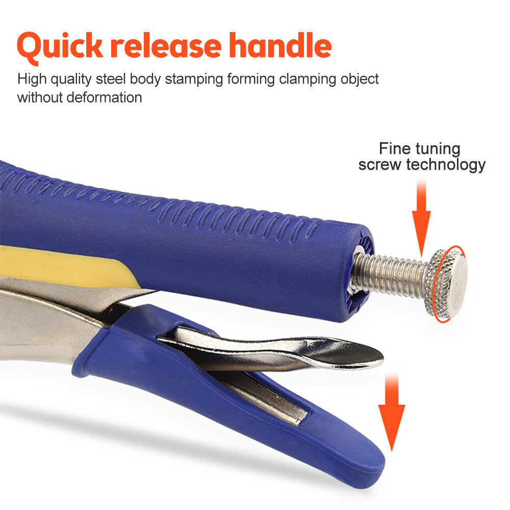 Durable Adjustable C-Clamp Set, 6-18 inches, High Carbon Steel, Comfortable Handle, Versatile for Various Applications