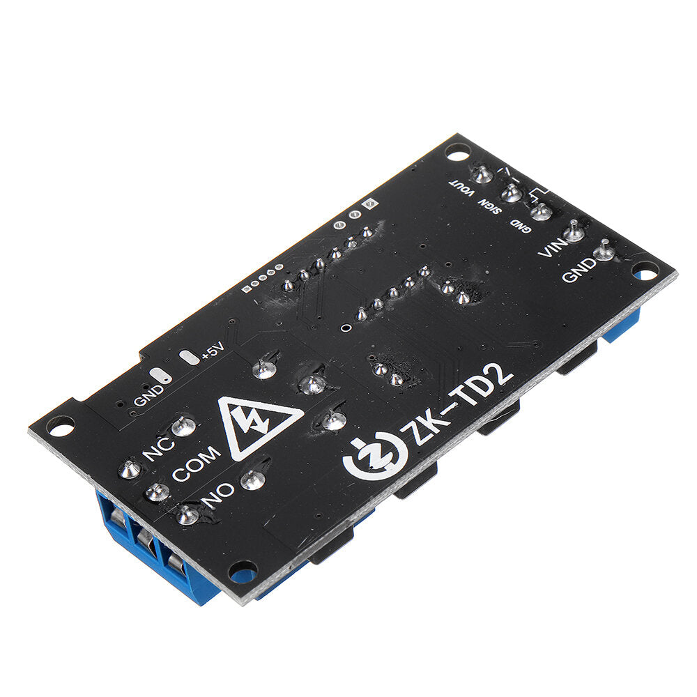 5Pcs 5V 12V 24V Time Delay Relay Module Trigger Cycle Timing Industrial Anti-overshoot Timer Relay
