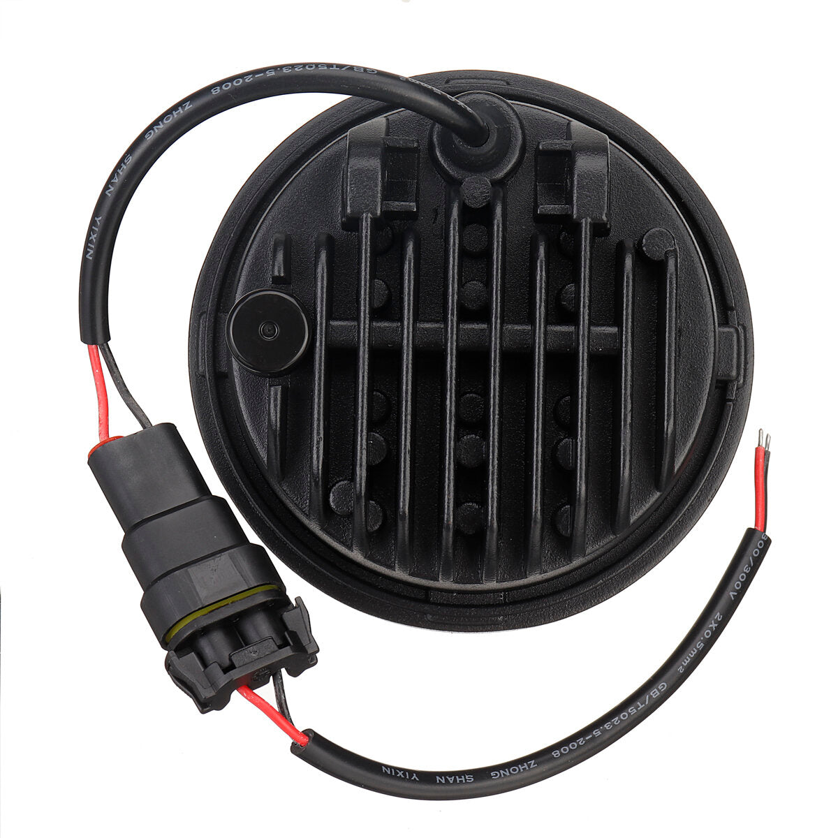 7 inch LED Projector Headlight with 4.5 inch Auxiliary Passing Lights For Harley Touring Chrome