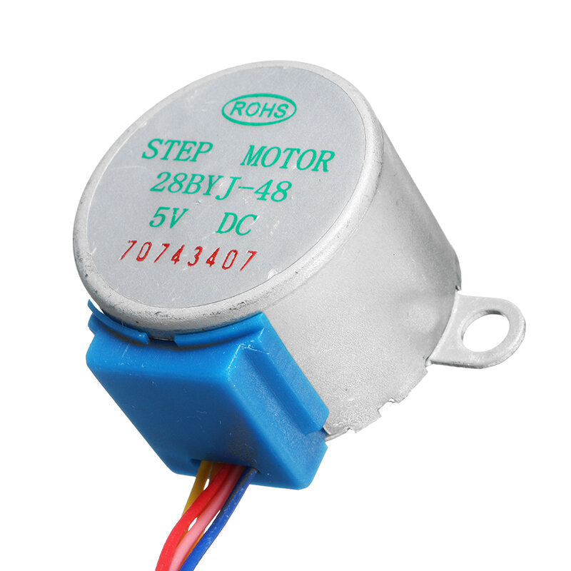 5Pcs 5V Stepper Motor With ULN2003 Driver Board Dupont Cable