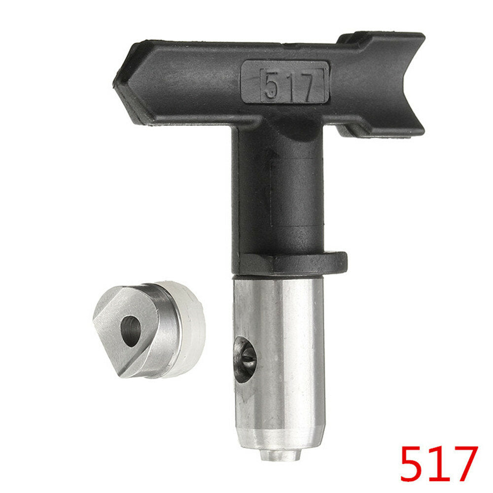 Black Airless Spraying Guns Tips For Paint Sprayer Nozzle