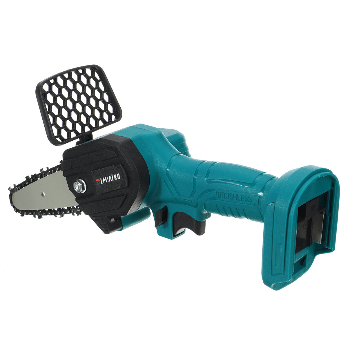 4 Inch Mini Cordless Rechargeable Electric Chainsaw One-Hand Chain Saws Woodworking Cutting Tool