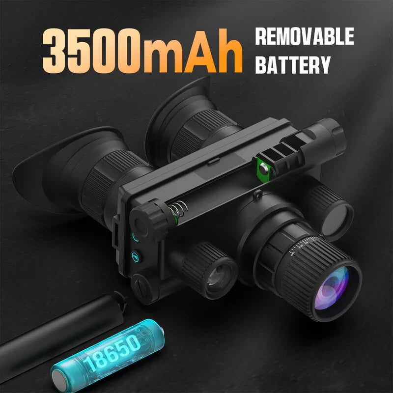 GreenZech Optic-600 Pro | 4K Night Vision Monocular | Dual OLED Display & 40MP Digital Infrared Observation Tool