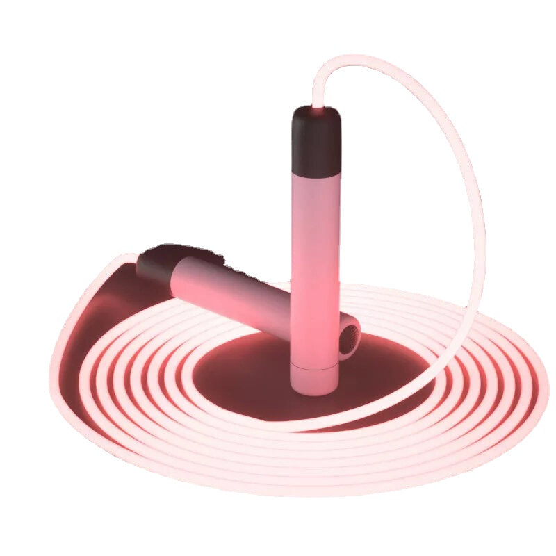 Fitness Jump Rope Light-up Adjustable Jump Rope Training Equipment Body Test Training Exercise Fat Loss Exercise Rope