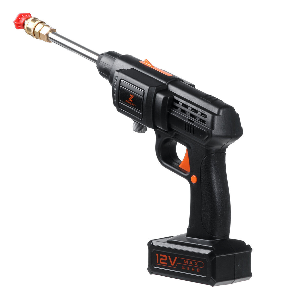 156W High Pressure Water Sprayer 4400mAh Battery Capacity Wireless Car Washing Sprayer