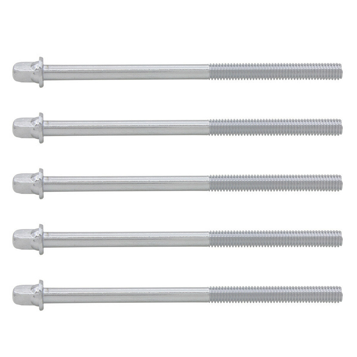 6 Pcs Metal Drum Tension Rods Drum Bolts Musical Percussion Instrument Parts