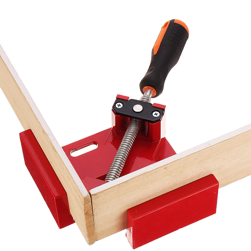 90 Degree Corner Right Angle Clamp Vice Grip Woodworking Quick Fixture Aluminum Alloy Tool Clamps Single Handle