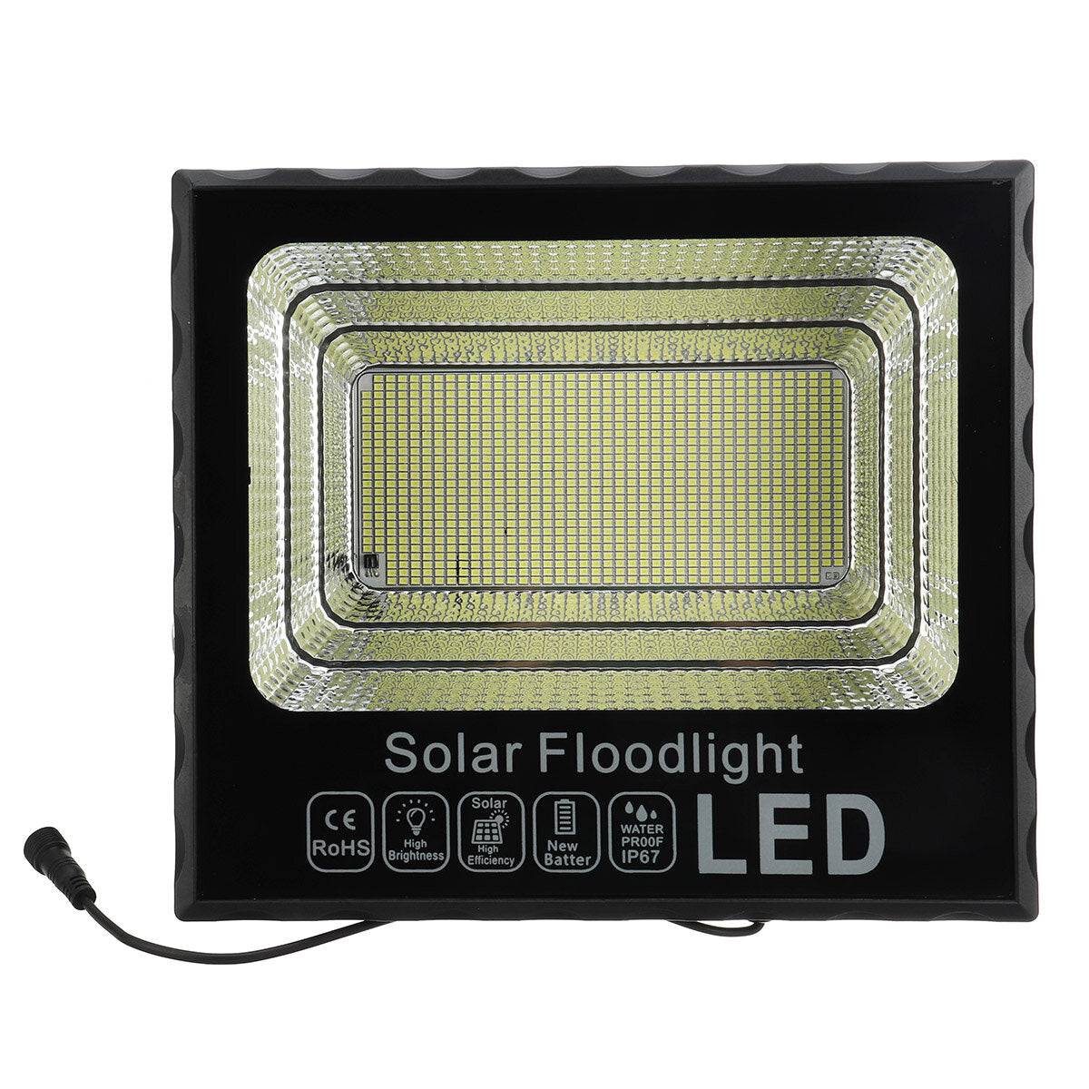 LED Solar Panel Street Light Security Wall Lamp Waterproof Outdoor Garden Path Yard Remote Control