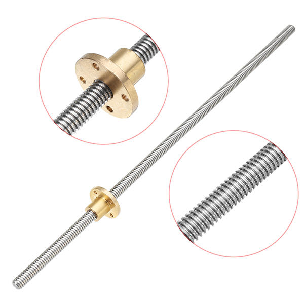 400mm T10 Lead Screw with Brass Nut
