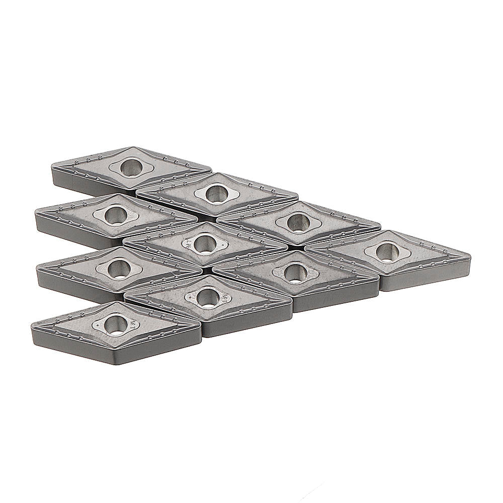 10pcs VNMG160408-TC NX525 Carbide Insert for Lathe Turning Tool Holder