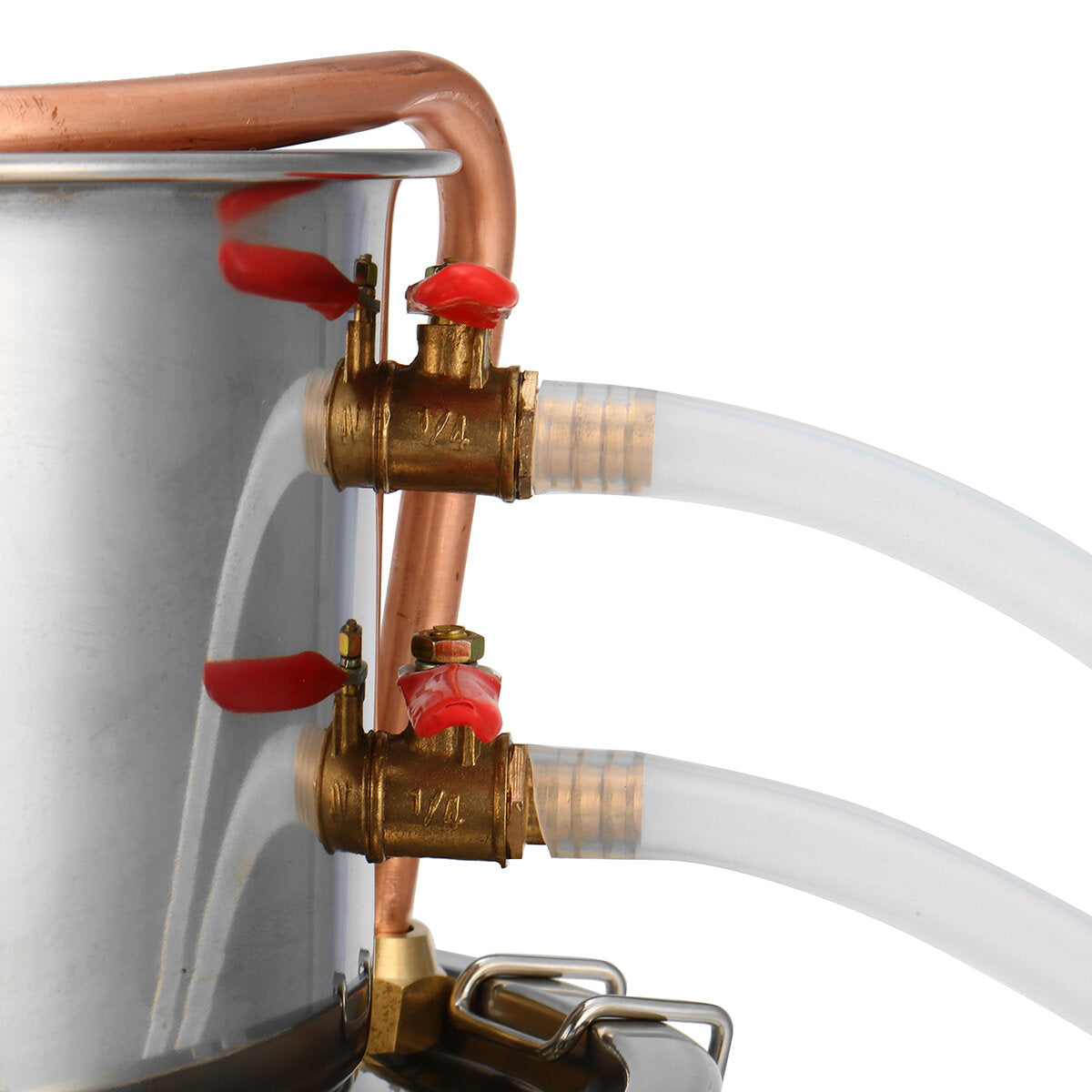 6/8L Alcohol Distiller 304 Stain Steeless Boiler Home Alcohol Making Set