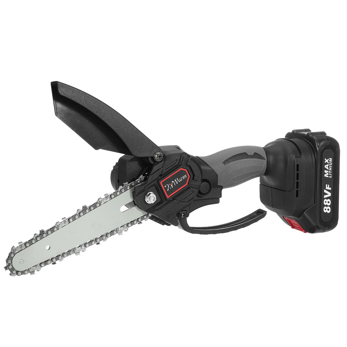 6 Inch 88VF Portable Electric Pruning Chain Saw Rechargeable Small Woodworking Chainsaw