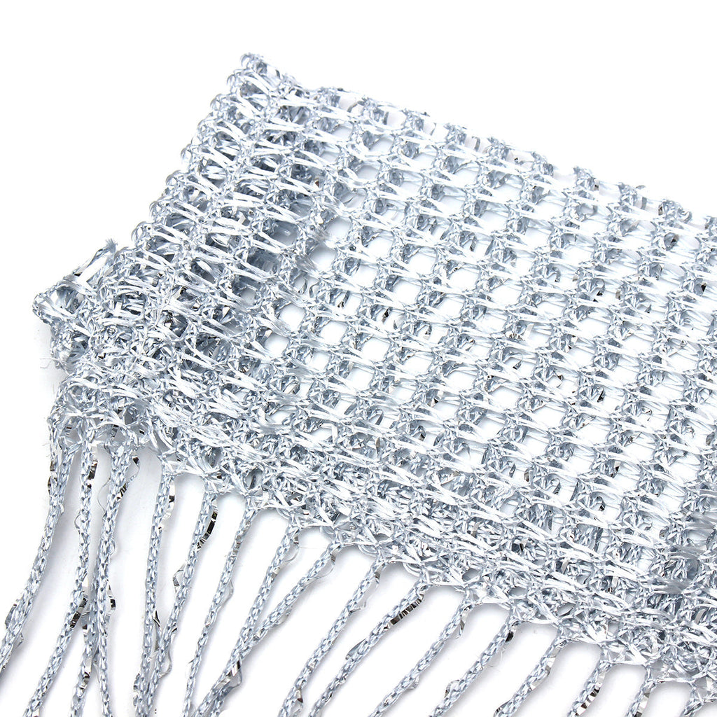 String Door Curtains Bead Window Panel Room Divider Crystal Tassel Fringe Beaded