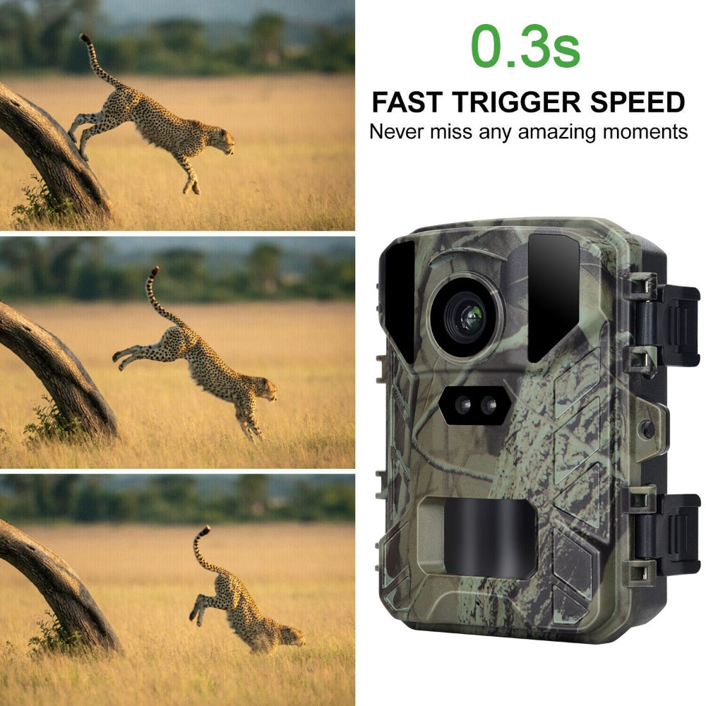 Mini 800 24MP HD Wireless Hunting Camera Infrared Night Vision Tracking Cam 1080P Wildlife Observation Cameras