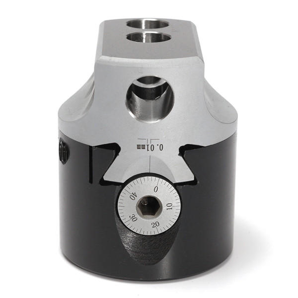 MT3 Boring Shank Morse Taper Boring Bar with 50mm Boring Head for Lathe Milling