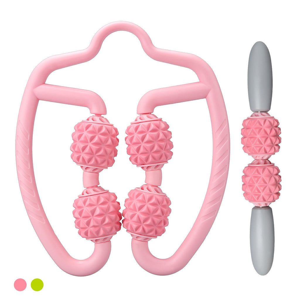 U-shape Muscle Roller Flexible Trigger Point Massage for Arm Leg Neck Muscle Fitness Yoga with Roller Stick