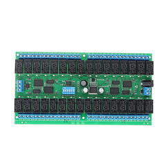 12V 32CH Channel RS485 Relay Modbus RTU Protocol Serial Remote Control Switch PLC Control Board