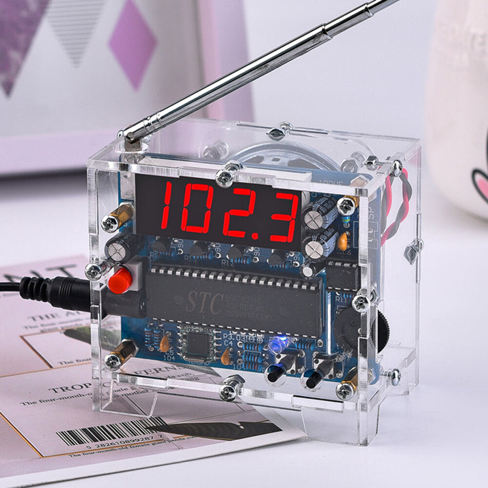 Radio DIY Kit FM Digital Radio Electronic DIY Soldering Kit