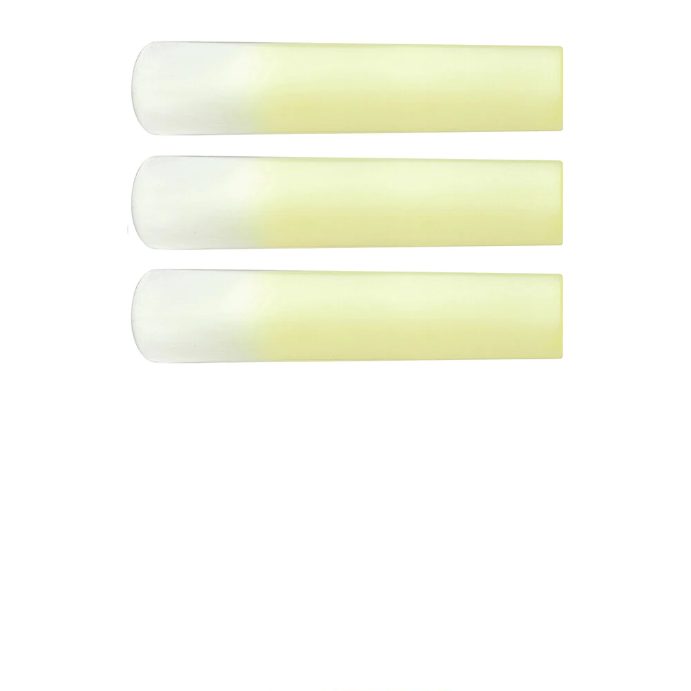 3Pcs Treble Saxophone Reeds Synthetic Resin 1.5/2.0/2.5 Reed Strength Sax Woodwind Instrument Plastic Parts Accessories