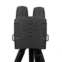 Adjustable Dual Camera 2.7K Video Recorder, 8MP, 10X Digital Zoom, Rechargeable Battery, 3" TFT LCD, Micro SD Support