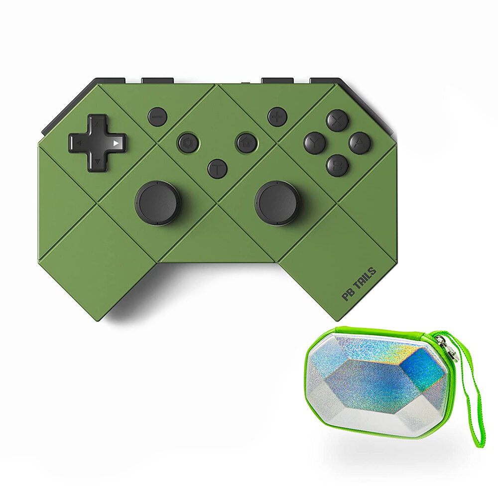 Wireless Gamepad for Switch Smart TV Stream Raspberry Game Controller Joystick Dual Vibration Six-axis Somatosensory with Bag