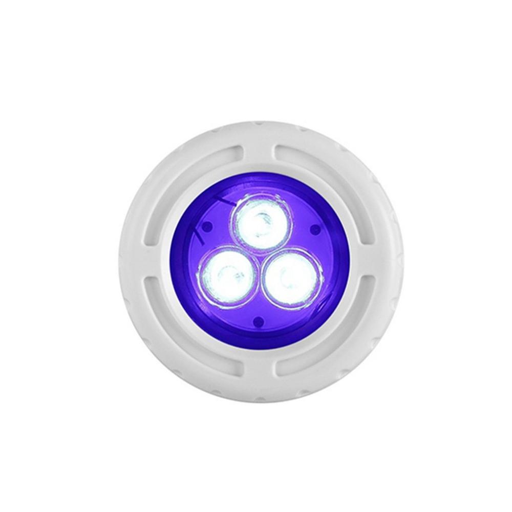 6W AC12V 3 LED Recessed Swimming Pool Light Spa RGB White Fountain Night Lamp