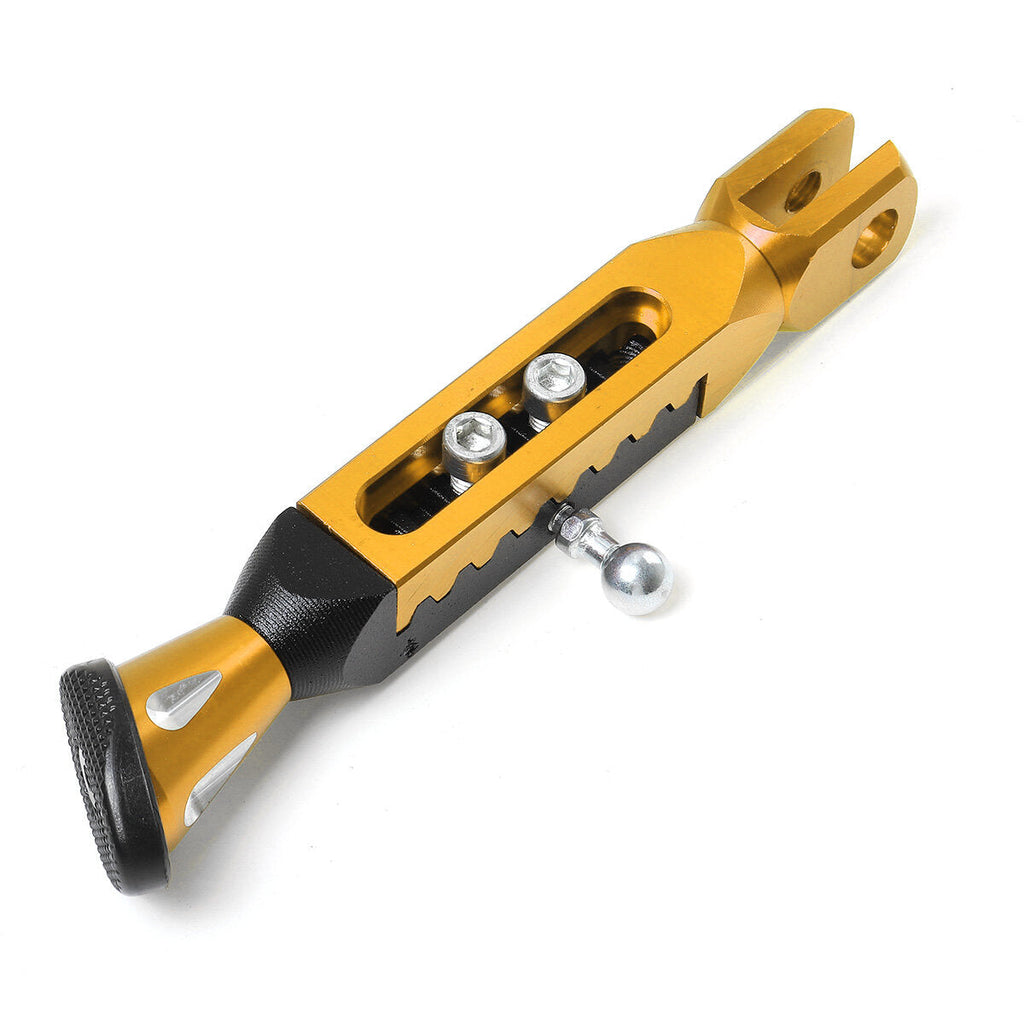 Height Adjustable CNC Aluminum Alloy Kickstand Foot Side Stand for Motorcycle