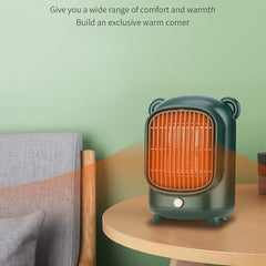 Portable Electric Mini Fan Heater - Desktop Household Radiator Warmer for Winter