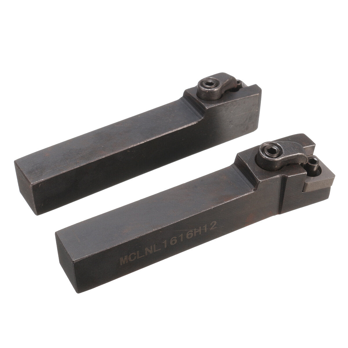 2pcs MCLN 16x100mm Lathe Index Turning Tool Holder with 10pcs CNMG1204 Insert