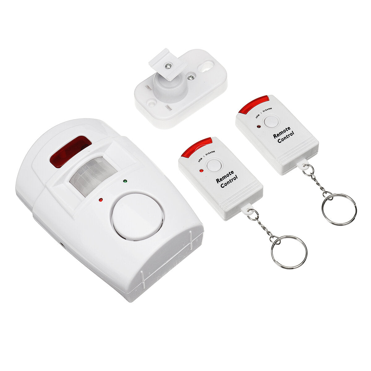 Wireless Remote Controlled Mini Alarm with IR Infrared Motion Sensor