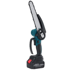 388VF 8 Inch Cordless Electric Chain Saw One-Hand Wood Cutter Pruning Saw Power Tools