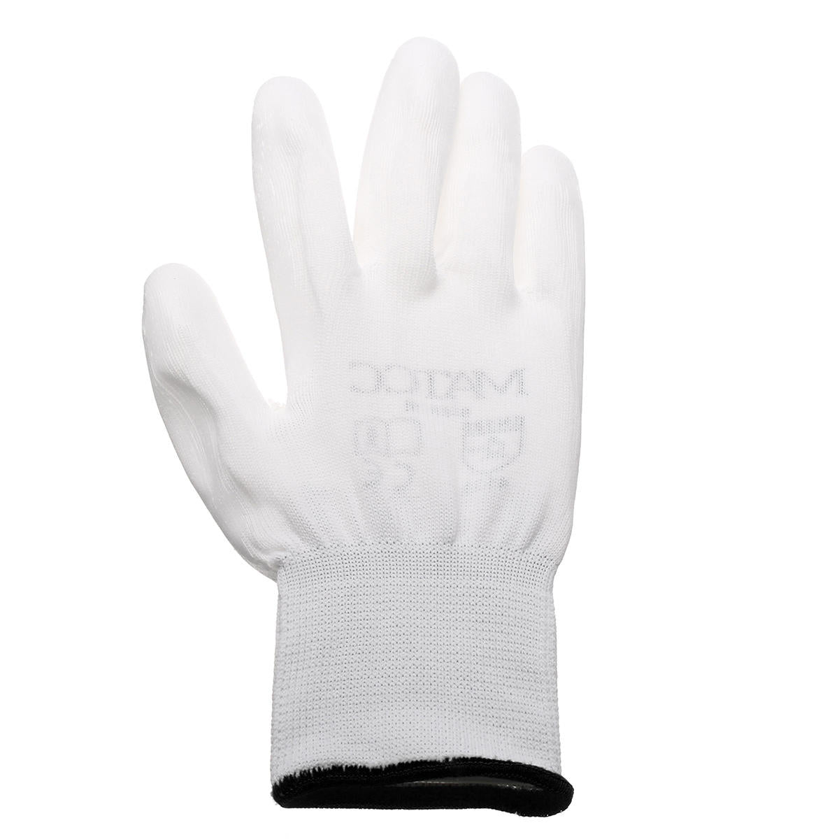 12Pairs PU Nitrile Coated Safety Work Gloves Garden Builders Grip