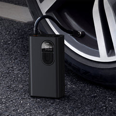 150PSI Portable Tire Inflator Pump Air Compressor Digital Smart Tire Pressure Detection Auto for Car Bike Motorcycle Black