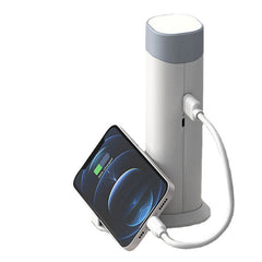 4-in-1 5500K Flashlight + Foldable Table Light + Power Bank + Phone Holder Flashlight