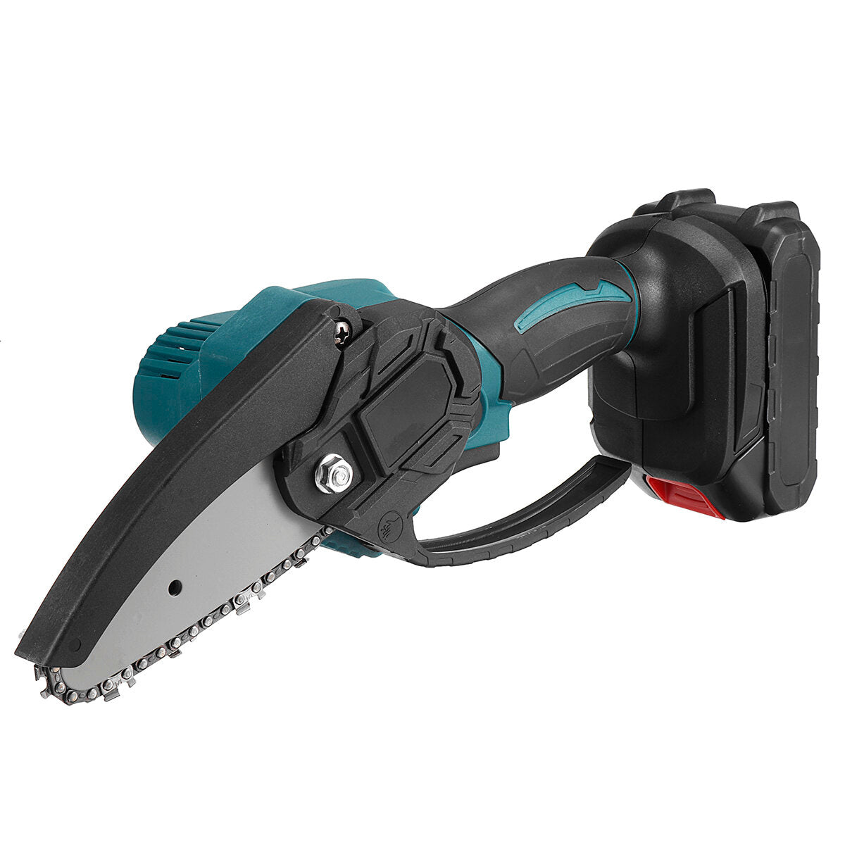 88VF 4/6 Inch Cordless Electric Chain Saw Kit One-Hand Saw Mini Portable Woodworking Wood Cutter