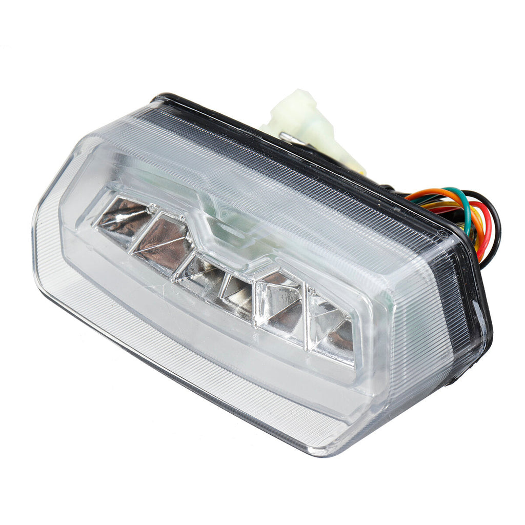 12V Motorcycle LED Brake Rear Tail Turn Signal License Integrated Light