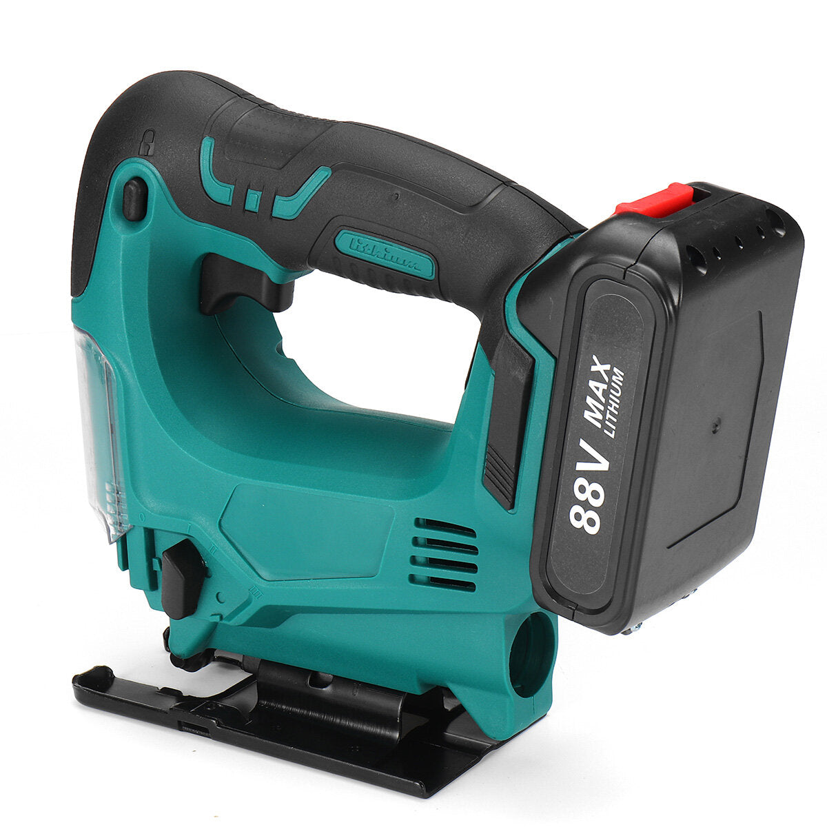 88VF Wireless Electric Jig Saw Rechargeable Portable Woodworking Wood Plastic Aluminium Cutting Tool 4 Adjustable Cutting Angle