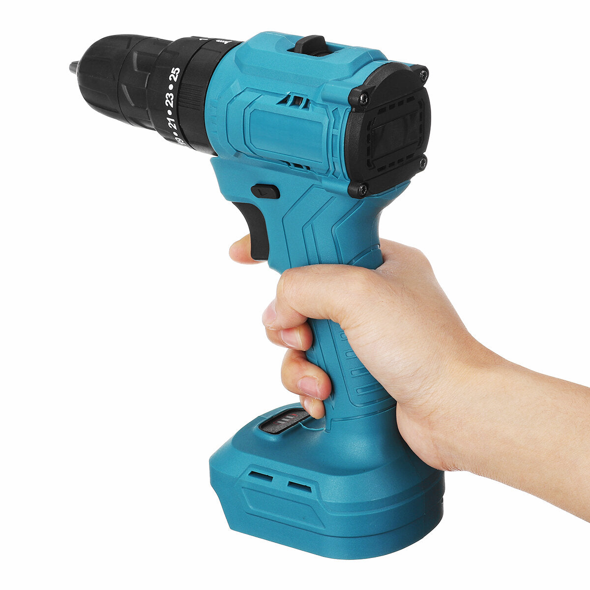 520N.m. Brushless Cordless 3/8" Electric Impact Drill Driver Replacement for Makita 18V Battery