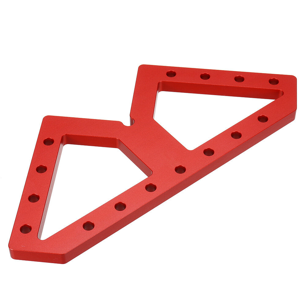Aluminum Alloy W Shaped Auxiliary Fixture Splicing Board Table Apron Clamping Square Woodworking Right Angle Clamps
