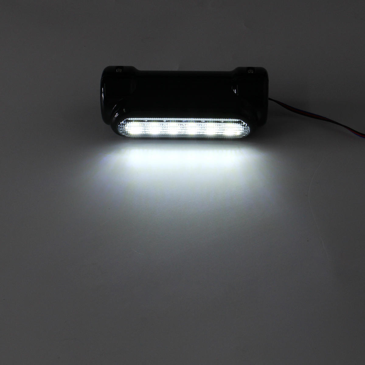 12V 2x Motorcycle LED White Driving DRL Indicator Amber Turn Signal Lights Crash Bar Lamp