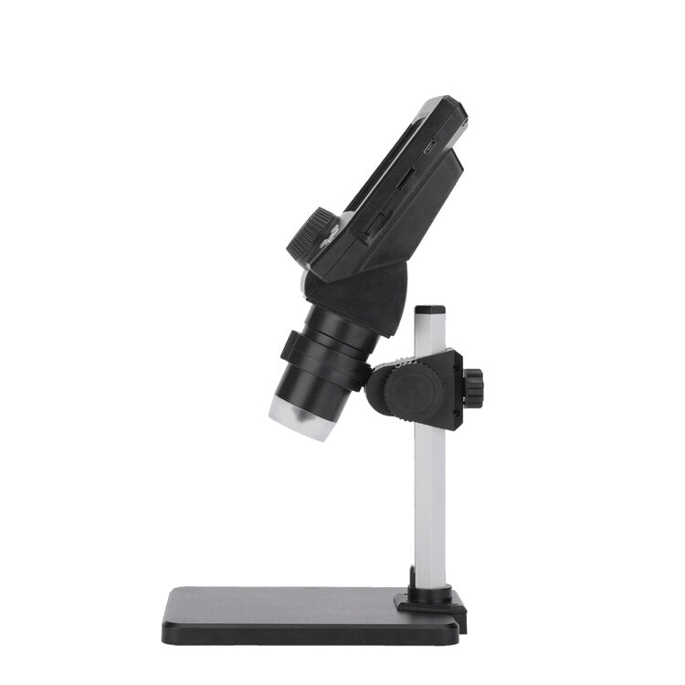 Portable Digital Microscope 4.3" Electronic HD Video Microscopes 1-1000X HD 8MP Borescope Magnifier Camera Mobile Phone Repair Microscope