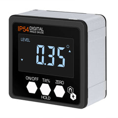 4*90 Updated Precision Digital Protractor Inclinometer Level Box Digital Angle Finder Bevel Box With Magnet Base