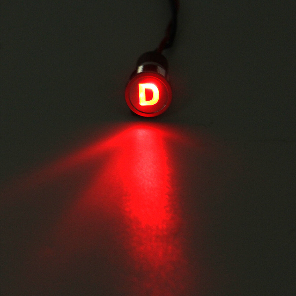 12V 16mm LED Dash Panel Warning Pilot Light Indicator