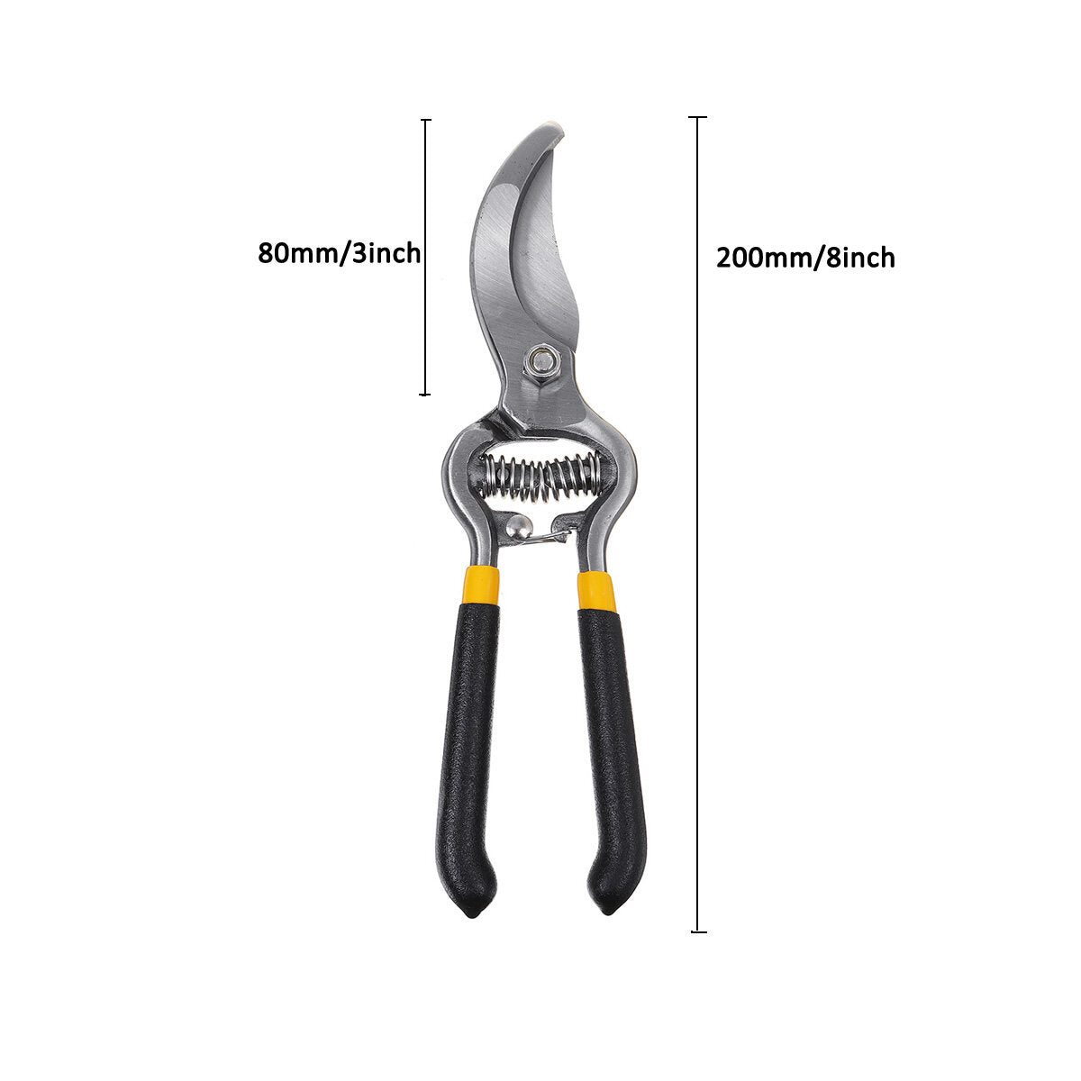 8" Gardening Garden Grass Edge Edging Lawn Pruner Pruning Hand Shears Scissors