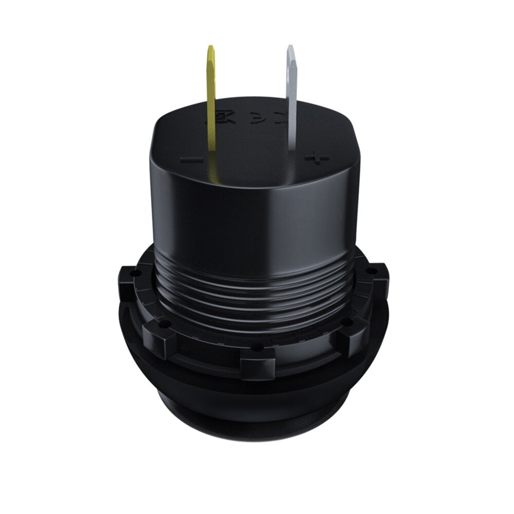 Dual USB Charger Quick Charge Socket Adapter Power Outlet With Voltmeter Display For Car Motorcycle Boat