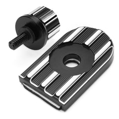 CNC Beveled Seat Bolt Tab Screw Mount Knob Cover Set