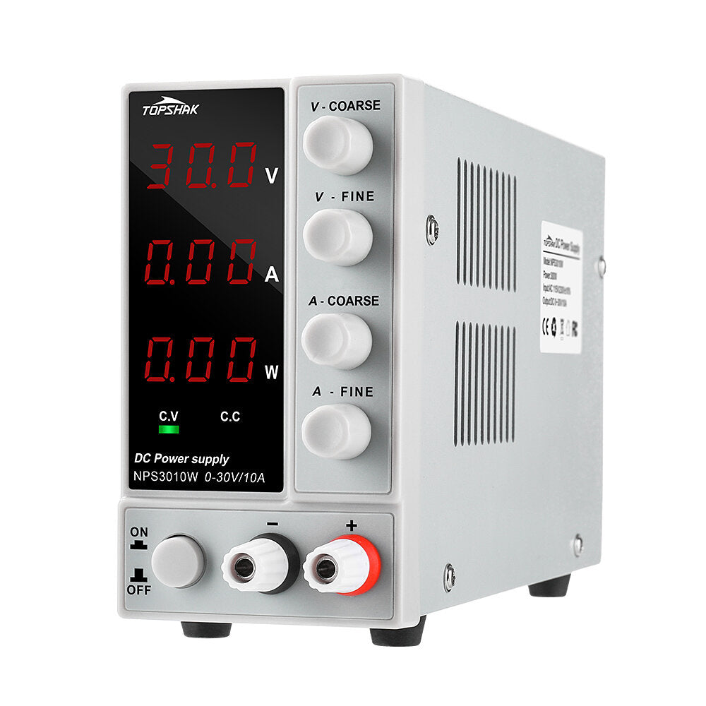 110V/220V Digital Adjustable DC Power Supply 0-30V 0-10A 300W Regulated Laboratory Switching Power Supply