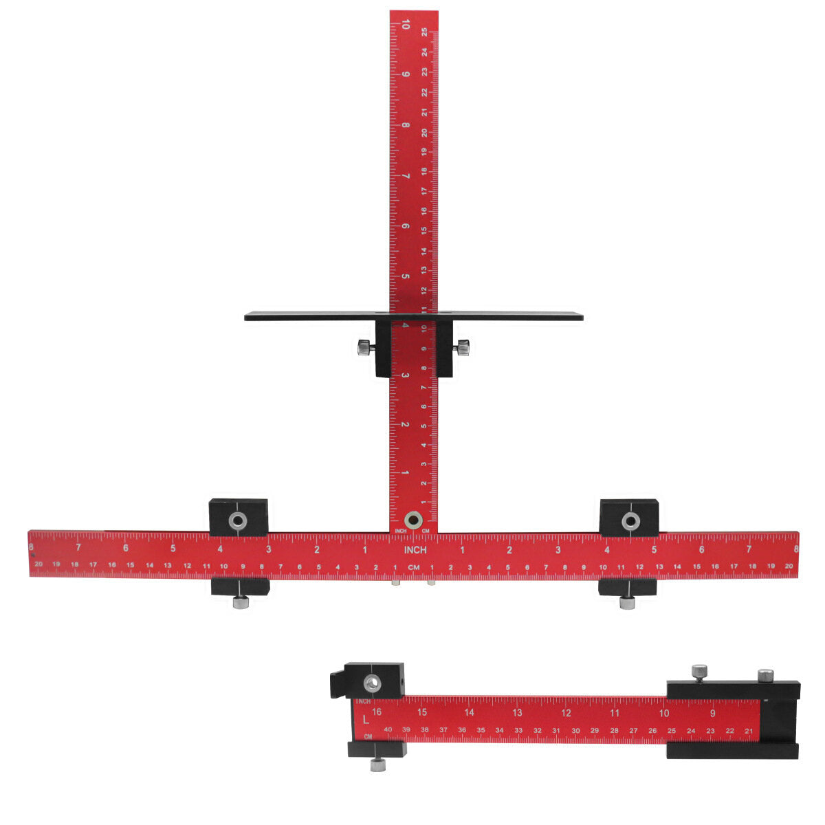 Adjustable Cabinet Hardware Jig for Precise Handle & Knob Installation - Durable, User-Friendly, Versatile Tool