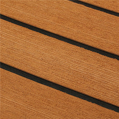 240cm x 90cm x 5mm EVA Foam Teak Sheet Boat Yacht Synthetic Teak Decking With Glue