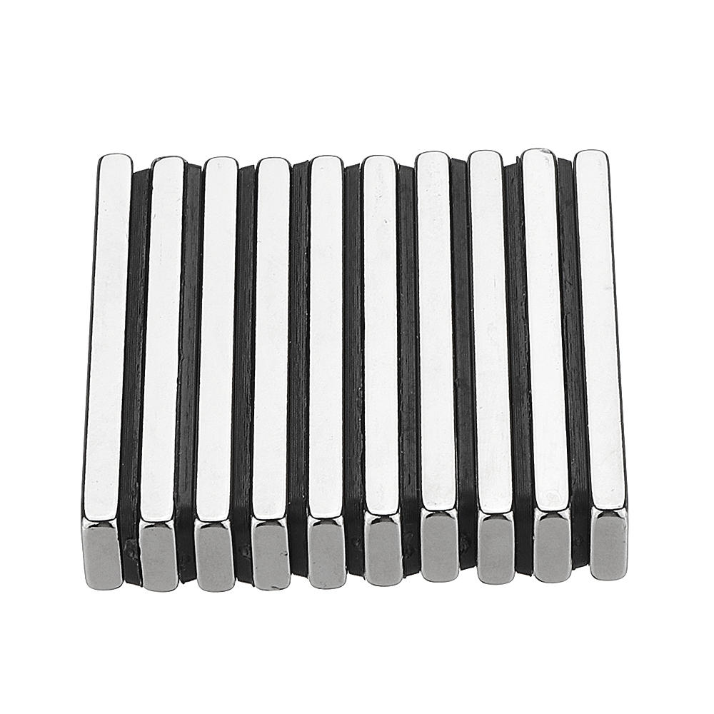10pcs N50 50x10x4mm Strong Block Magnets Rare Earth Neodymium Magnet